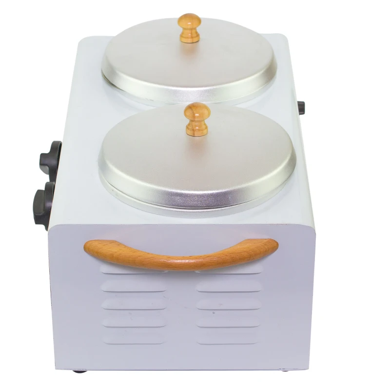 Одобренный CE электрический обогреватель воска с двойными кастрюлями для удаления волос