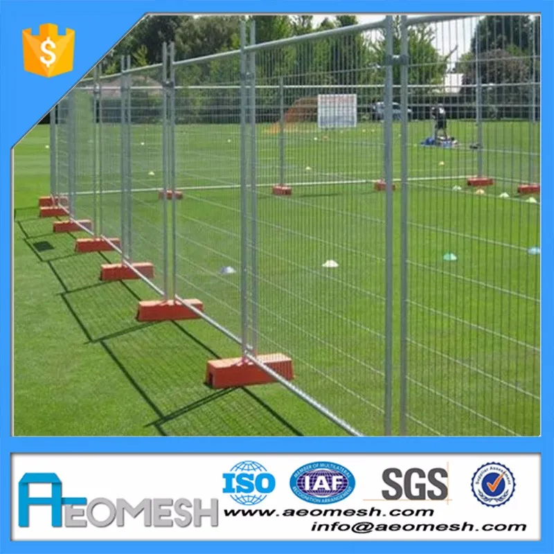 AEOMESH decorative barrier fence,pipe clamp fencing,temporary fencing