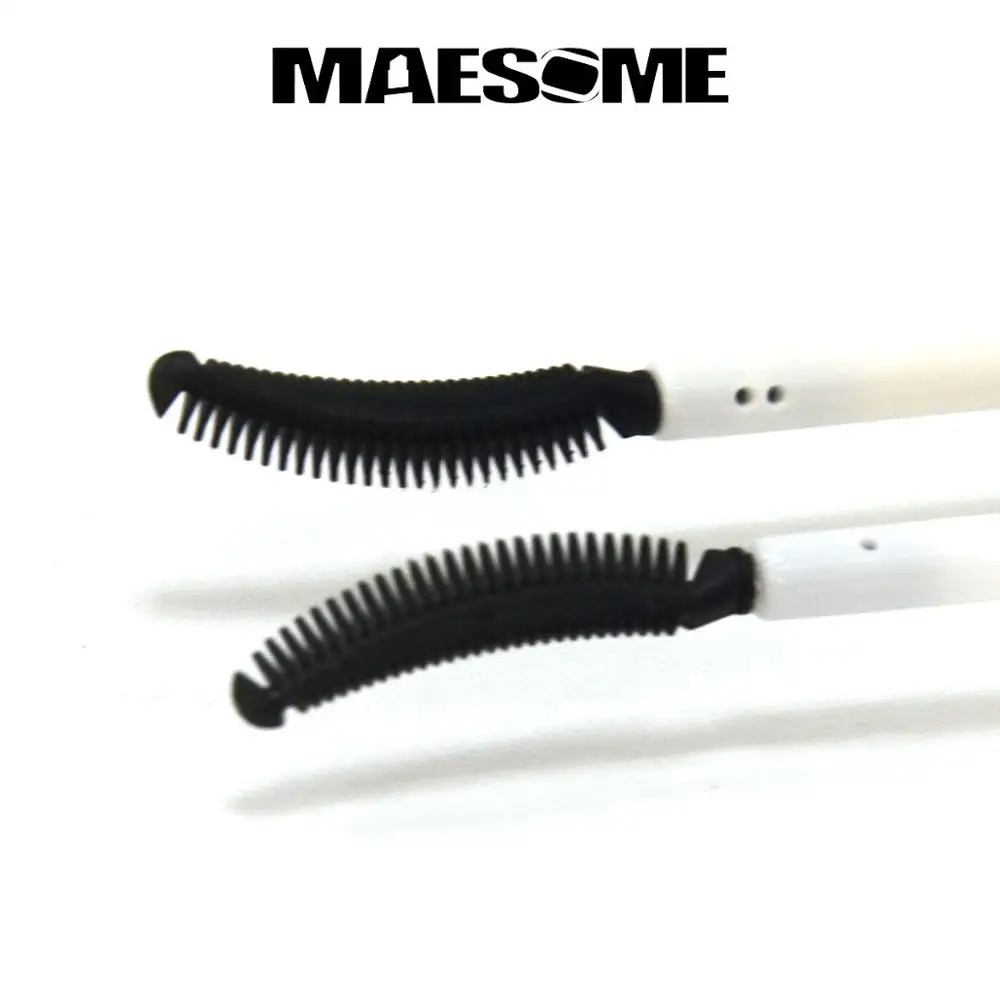 
High grade packaging container plastic white round mascara tube with silk screen or hot stamping 