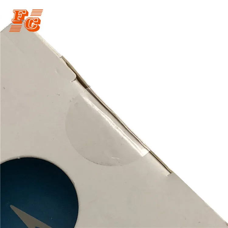 Clear Round Blank Transparent Waterproof Self Adhesive Labels Sealing Sticker