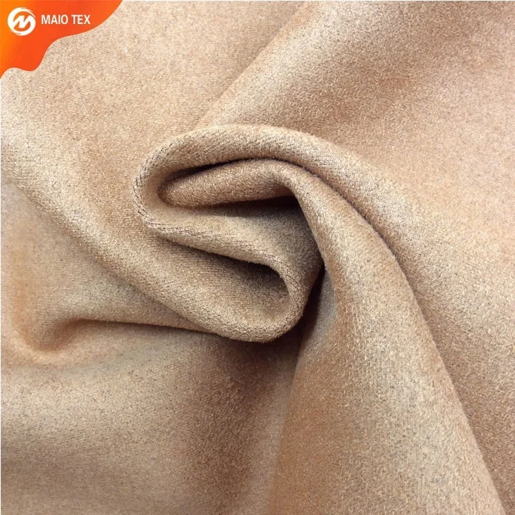 
wholesale 4 way stretch polyester spandex scuba suede fabric with jersey bonding 