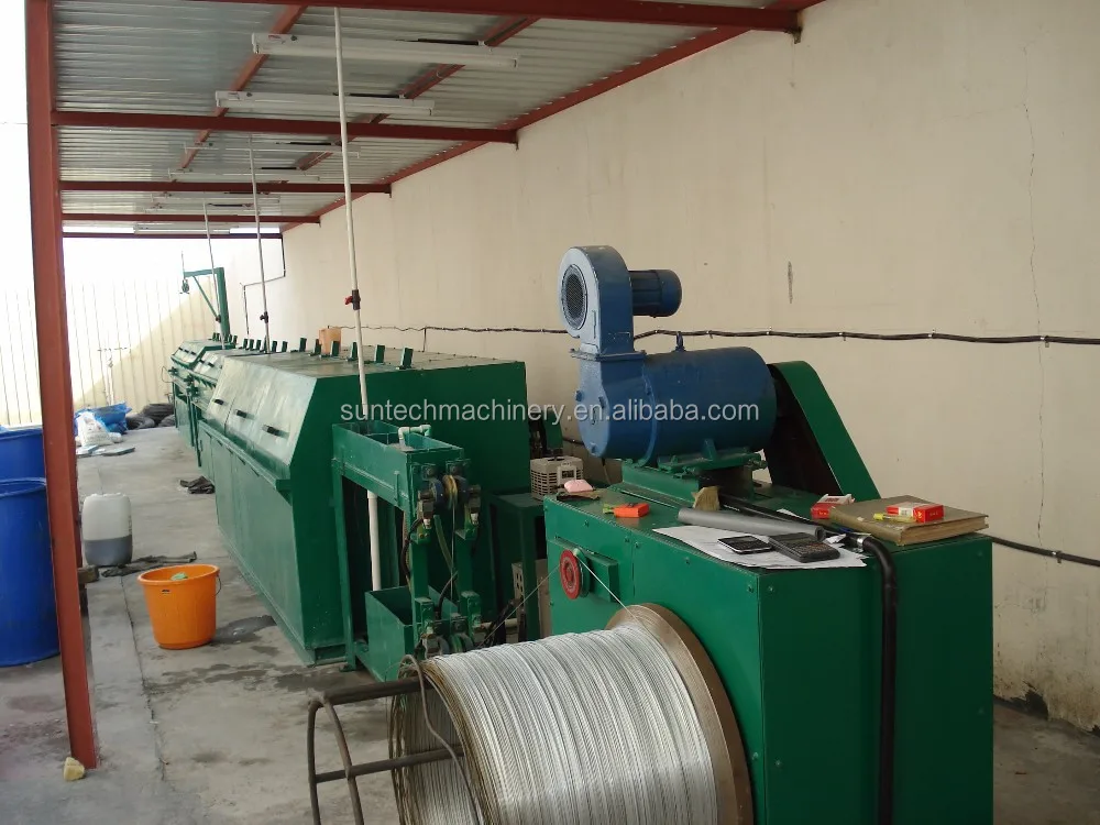 
Best Selling Products Single Wire Electro Galvanizing Wire Production Line For Bright Surface Wire 