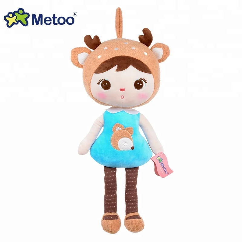 Оптовая продажа мягкая плюшевая игрушка Metoo прекрасный олень кукла от ICTI Standard Oem