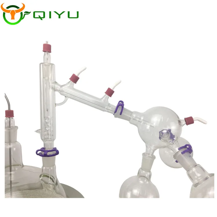 Short Path Distillation Equipment With Vacuum Pump Heating System