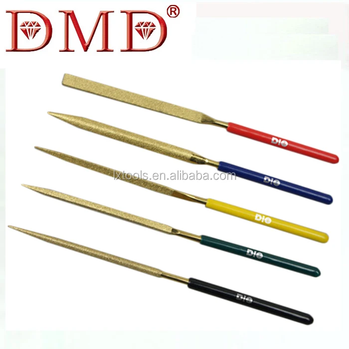 
Factory wholesale TI-Coating diamond File 