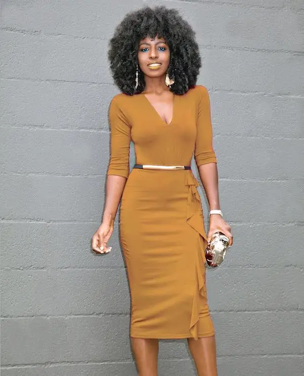 2019 Top Sell wholesale cheap Dresses OEM V neck Latest Fashion Express Woman Dress