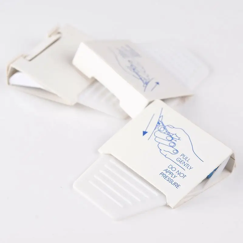 Medical Single Blade Razor box package