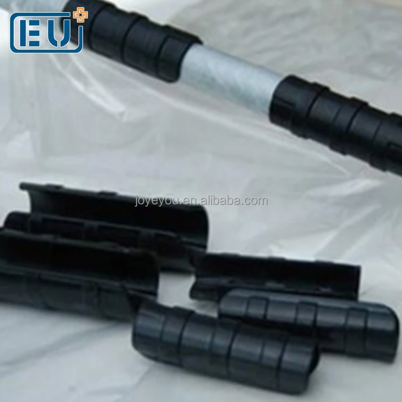 Greenhouses film curtain snap clamp