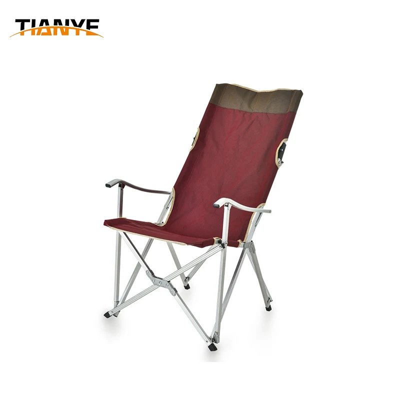 Durable lightweight recliner lounge soft camping chair from china
