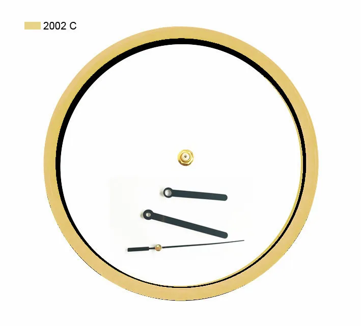 Different size  DIY plastic glass custom Wall Clock for  easy to assembled can be free design