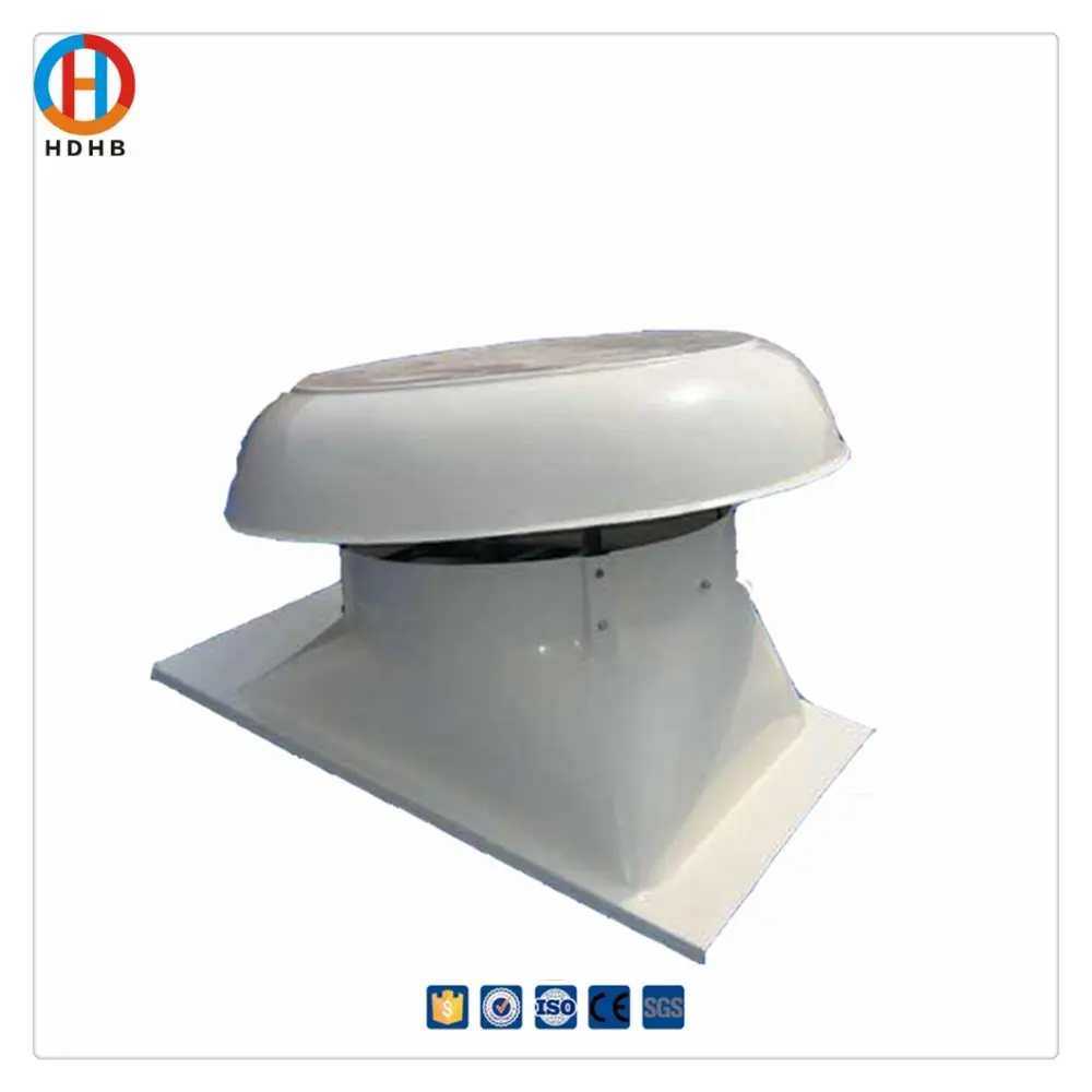 Industrial Anti-Corrosion Axial Flow Type FRP Top Roof Exhaust Fan