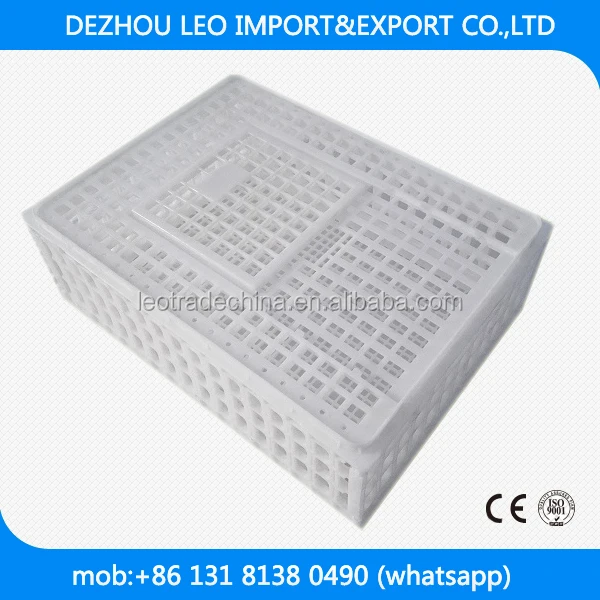 Высококачественная пластиковая клетка, клетка для перевозки цыплят, перепелов, уток, гусиных птиц