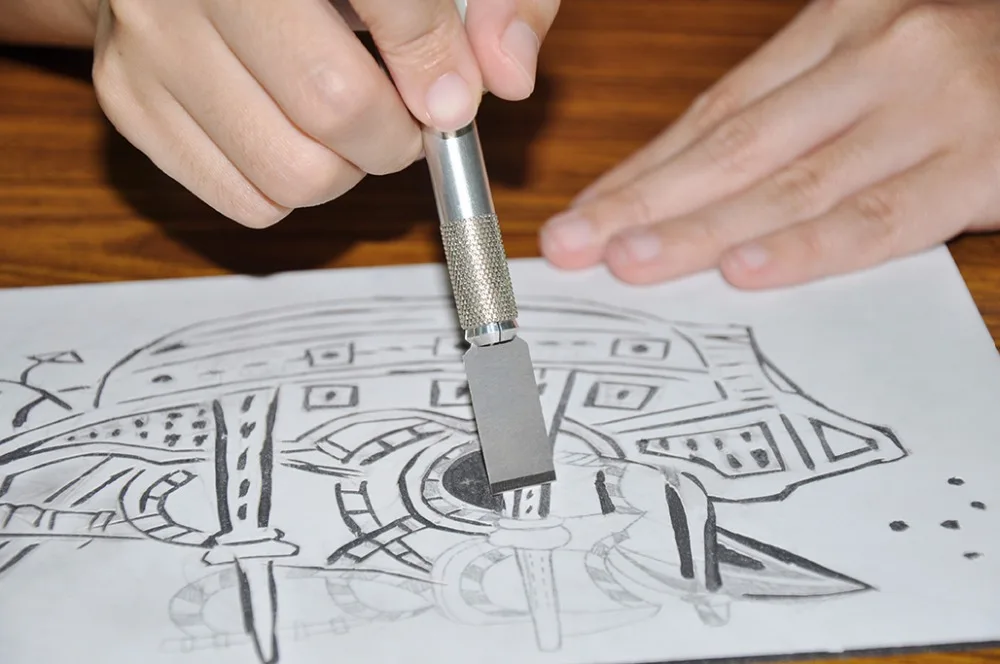 Taiwan art craft tool supply Engraving Tool Set - Art knife Hobby knife