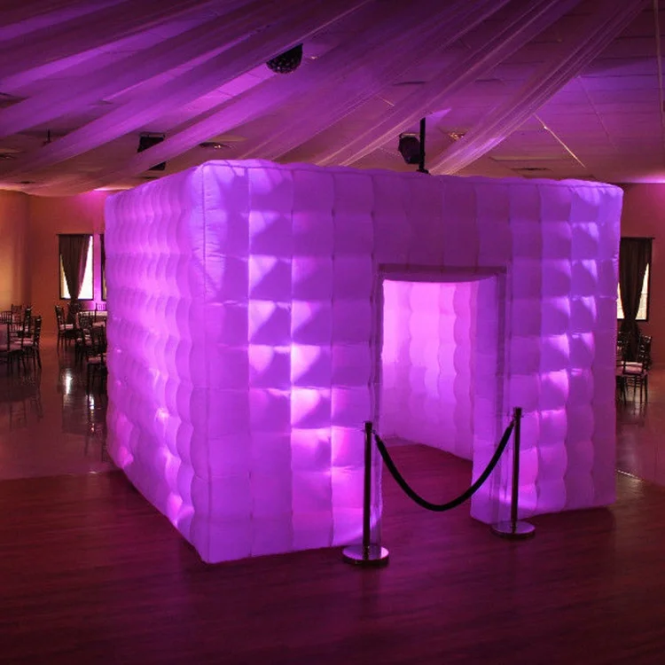 Portable Inflatable Led Party Photobooth Photo Booth Tent