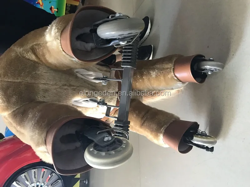 New and hot sale walking horse toys mechanical horse for sale Plush Tiger Rocking Horse