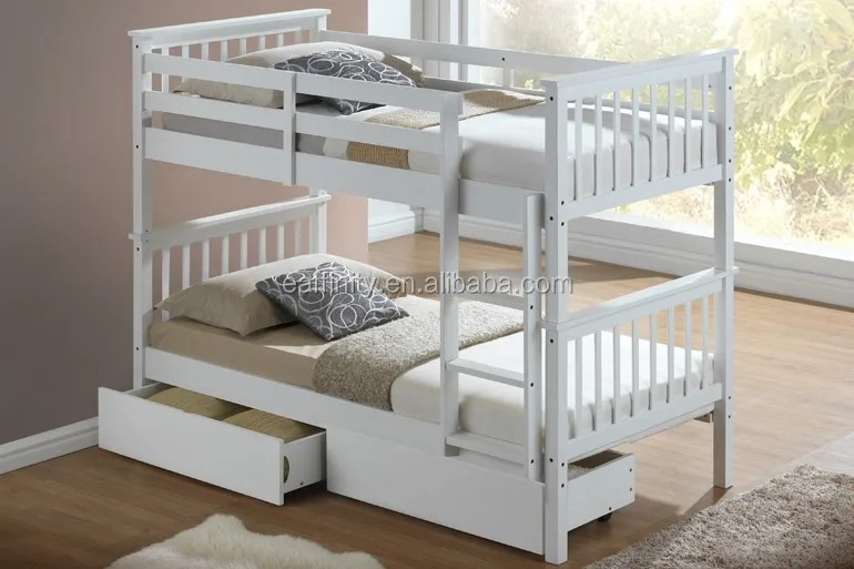 
kids bunk wooden bed 