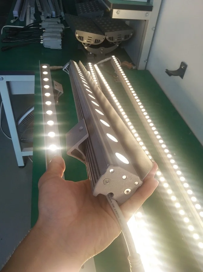 24v led tube light linear wall washer for outdoor building lighting decoration