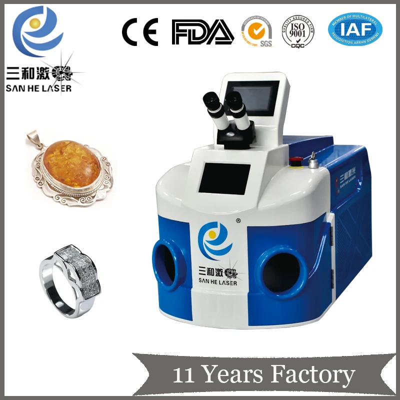 China manufacturer factory price   portable 300W jewelry  laser welding/welder machine for  gold precious metal