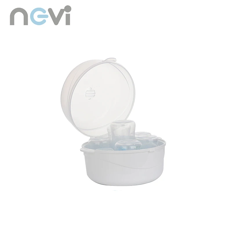 Customization Standard Baby Feeding Sterilizer And Dryer Portable Manual Bottle Microwave Sterilizer