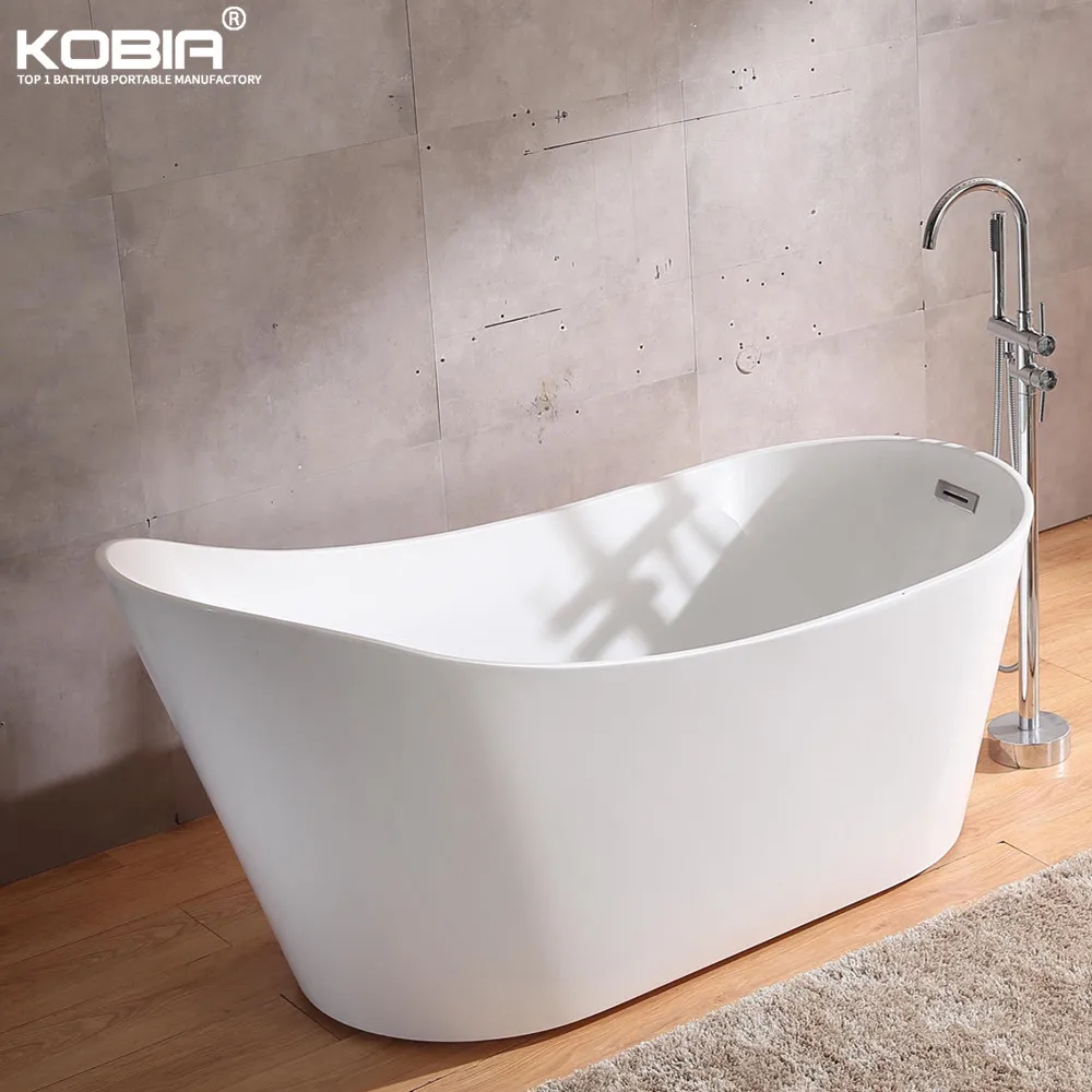 rectangular Seamless clear Acrylic roll top bath tubs /cheap freestanding normal rustic bathtub