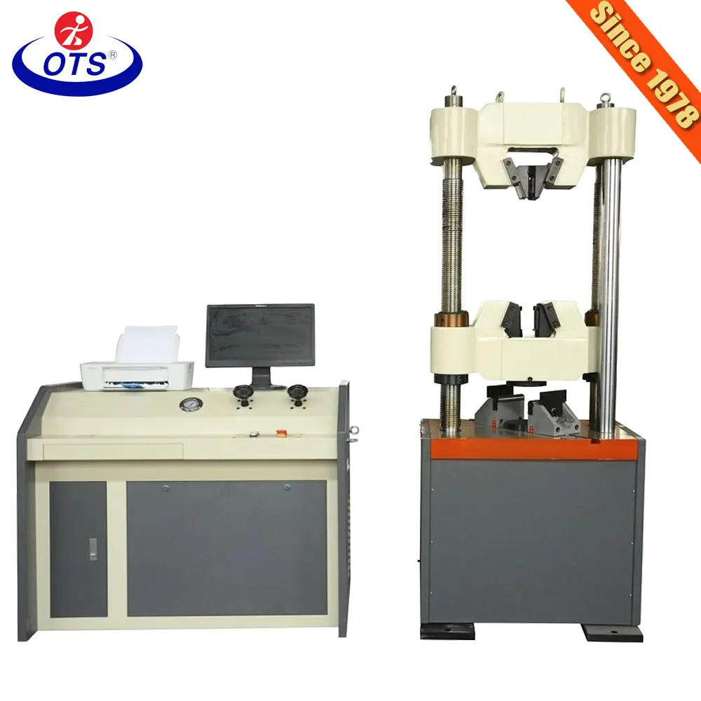 материал Тестирование машины, гидравлические используется Универсальная испытательная машина 1000Kn