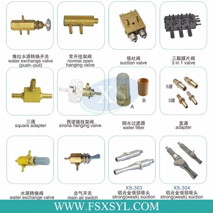 Cheapest price dental chair accessories  hanging valve for dental unit spare parts