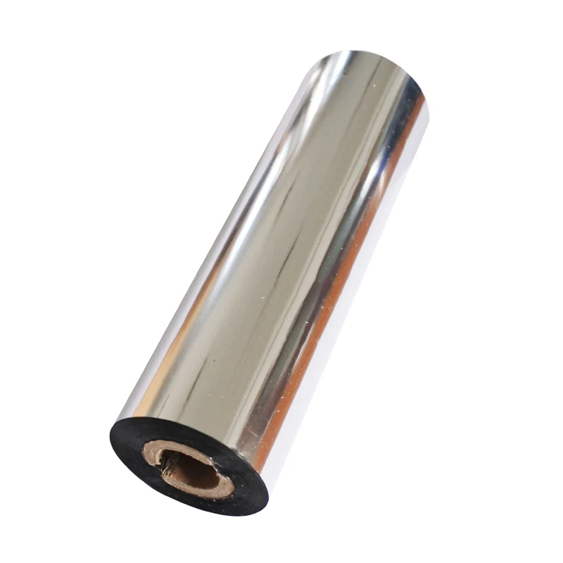 Бесплатные образцы Поддержка штрих-кода черная полиэтиленовая восковая смола лента для принтера этикеток