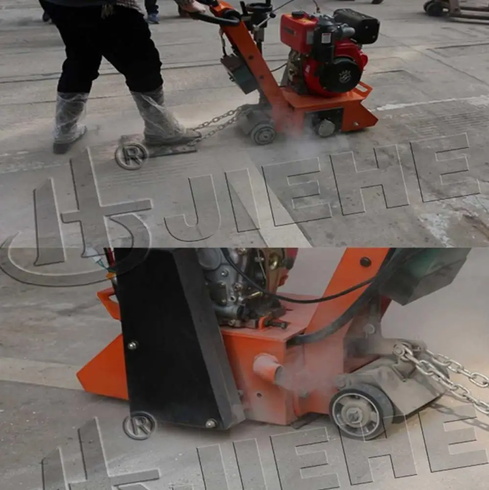 Asphalt scraper machine /asphalt scarifier for epoxy floor remove(JHE-200)
