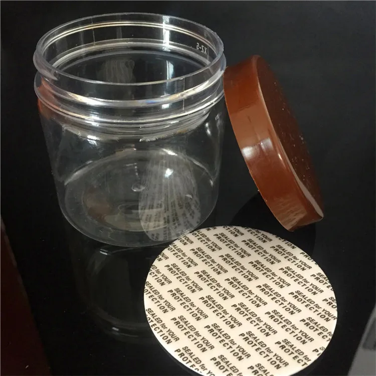 Wholesale price different sizes plastic food grade plastic Storage jar