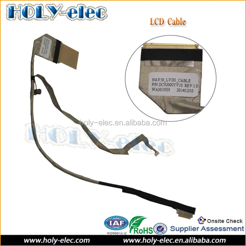 New Notebook LED LCD Screen Video Connector NAV50 LVDS Cable For ACER ASPIRE ONE 522 522H 532 532H P/N DC02000YV10 (LC-AC532H)