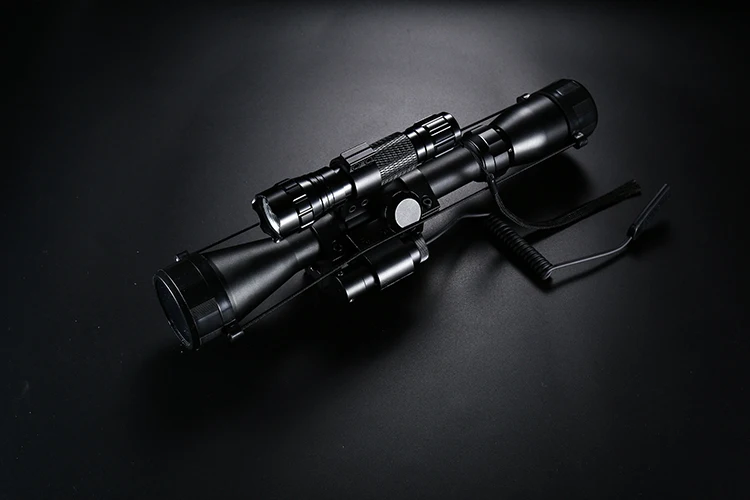 Открытый охота oem 3-9X40 лазерный прицел с перекрестие сетки нитей