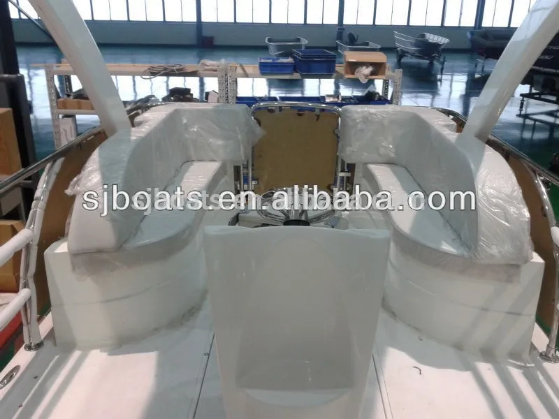 Electric fiberglass twin hull boat fiberglass ferry boat