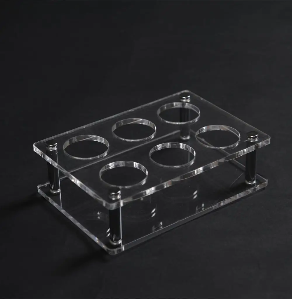 
Manufacture acrylic bar glass holder,plexiglass drinking cup stand 