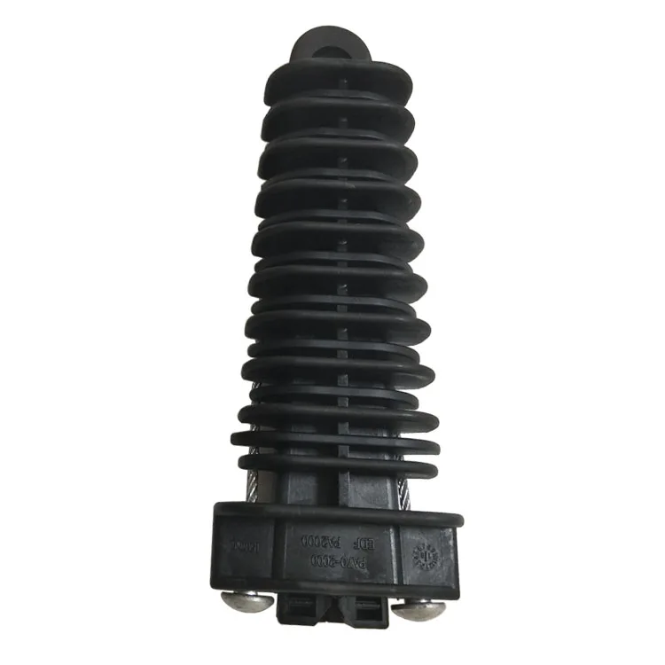 Fiber Cable Clamp PA2000 Anchor Cable Aerial Strain Clamp , Wire Tension Connector