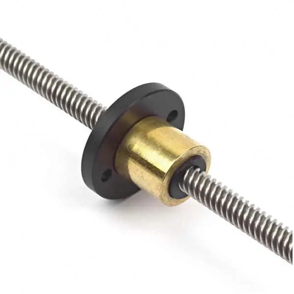 High quality m6 lead screws with trapezoidal thread
