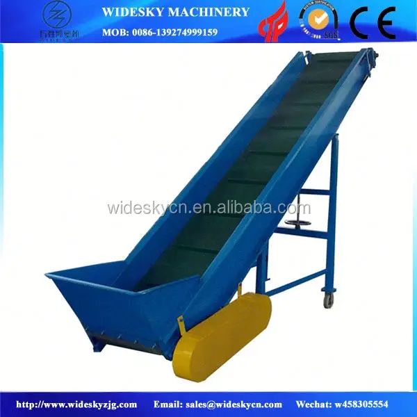 
Spiral roller conveyor for rice grain/ 6 meter length Screw feeder 