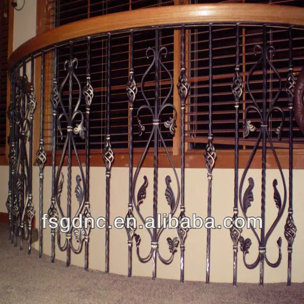
Архитектурные перила из кованого железа на заказ 