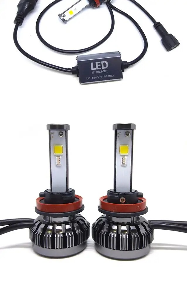 Music Control Colorful RGB LED Headlight H7 H11 H4 High Quality Car LED Bulb