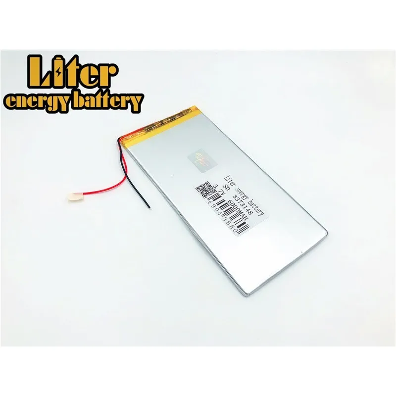 3373148 3575150 3575148 3573148 новый литий-полимерный аккумулятор 3,7 в перезаряжаемая батарея 6000 мАч планшеты