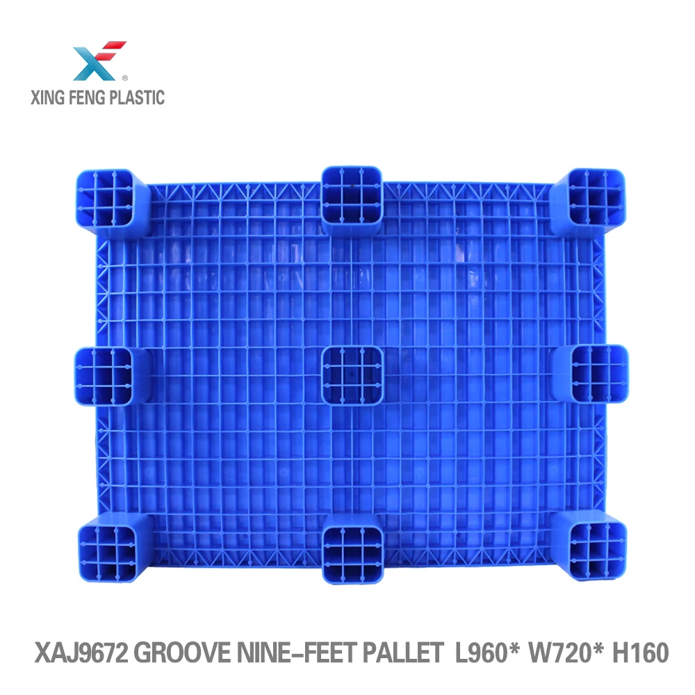 Single Faced Style and 4-Way Entry Type cheap plastic composite pallet