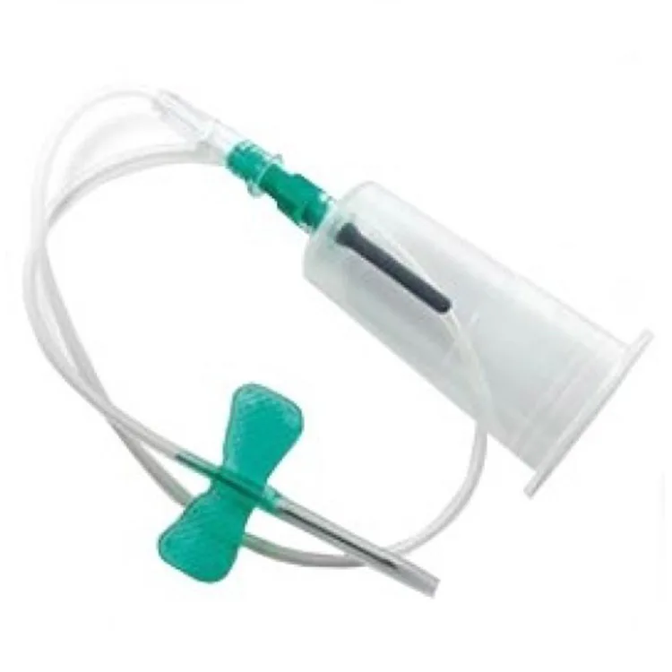 
 Безопасный сбор крови с иглой  