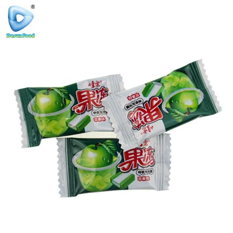Hot selling halal center filled chewing jelly gum