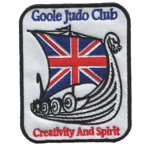 Products Low Cost Production High Quality Embroidery Badges Sew On Full Embroidered Butterfly Patch