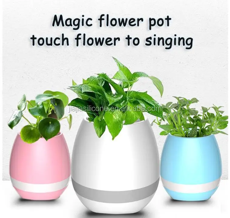 Оптовая свет smart touch музыка лампы завод горшок выпуская стресс