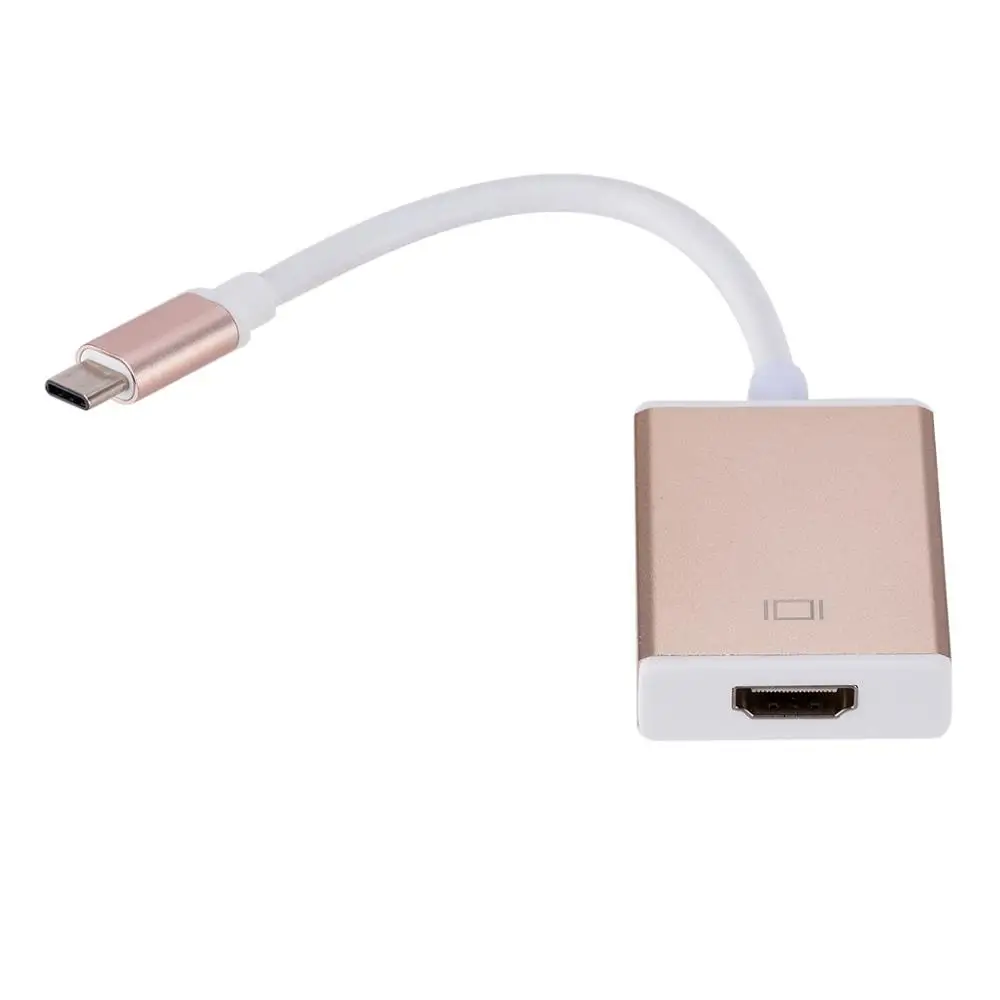 USB 3.1 Type C to HDMI  Adapter 1080P USB-C HDTV Adapter Cable for Macbook