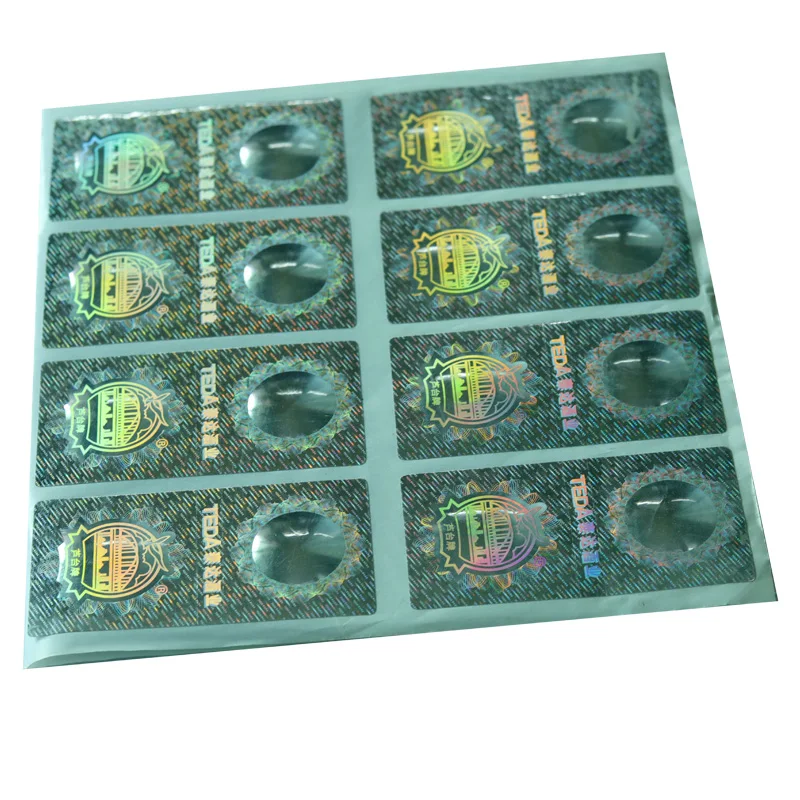 3D Hologram Laser Sticker label