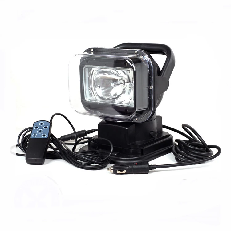 Good quality wireless remote control 12v 35w hid xenon searchlight marine search light for ship car truck vehicles