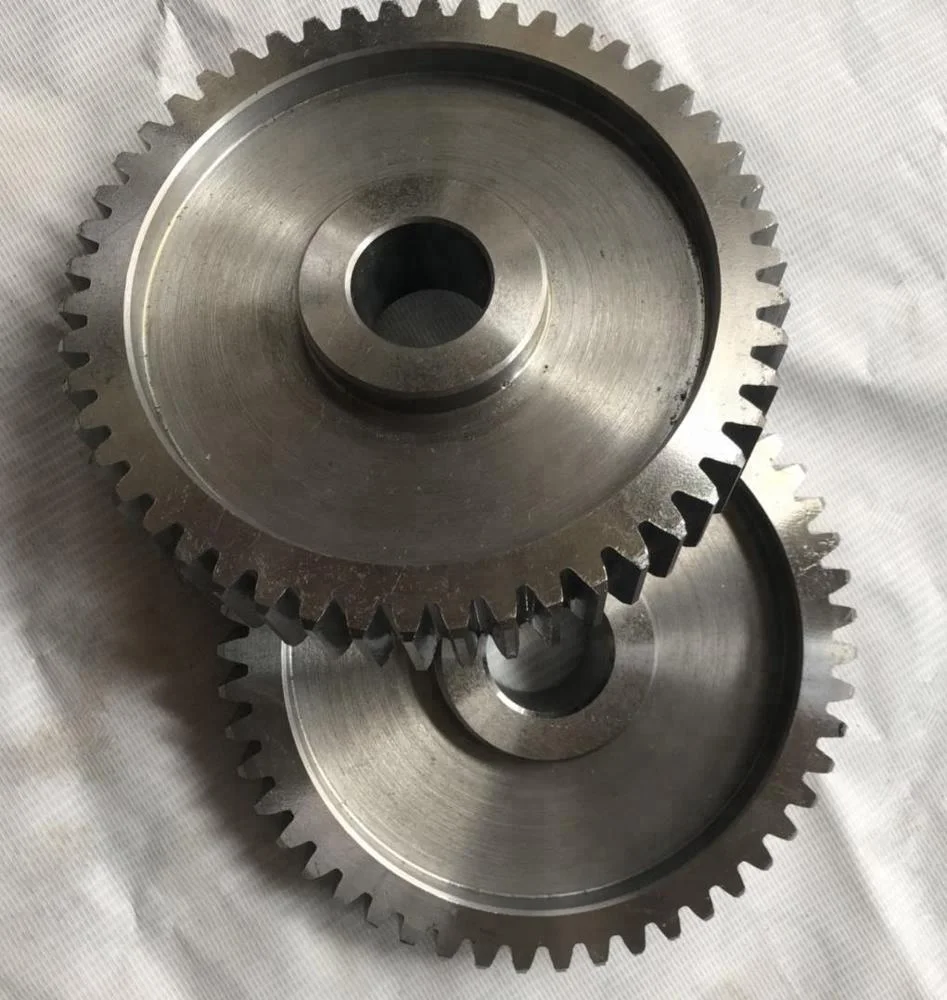 
Customized large cnc machining stainless steel big spur helical gear wheel 5M-50T 