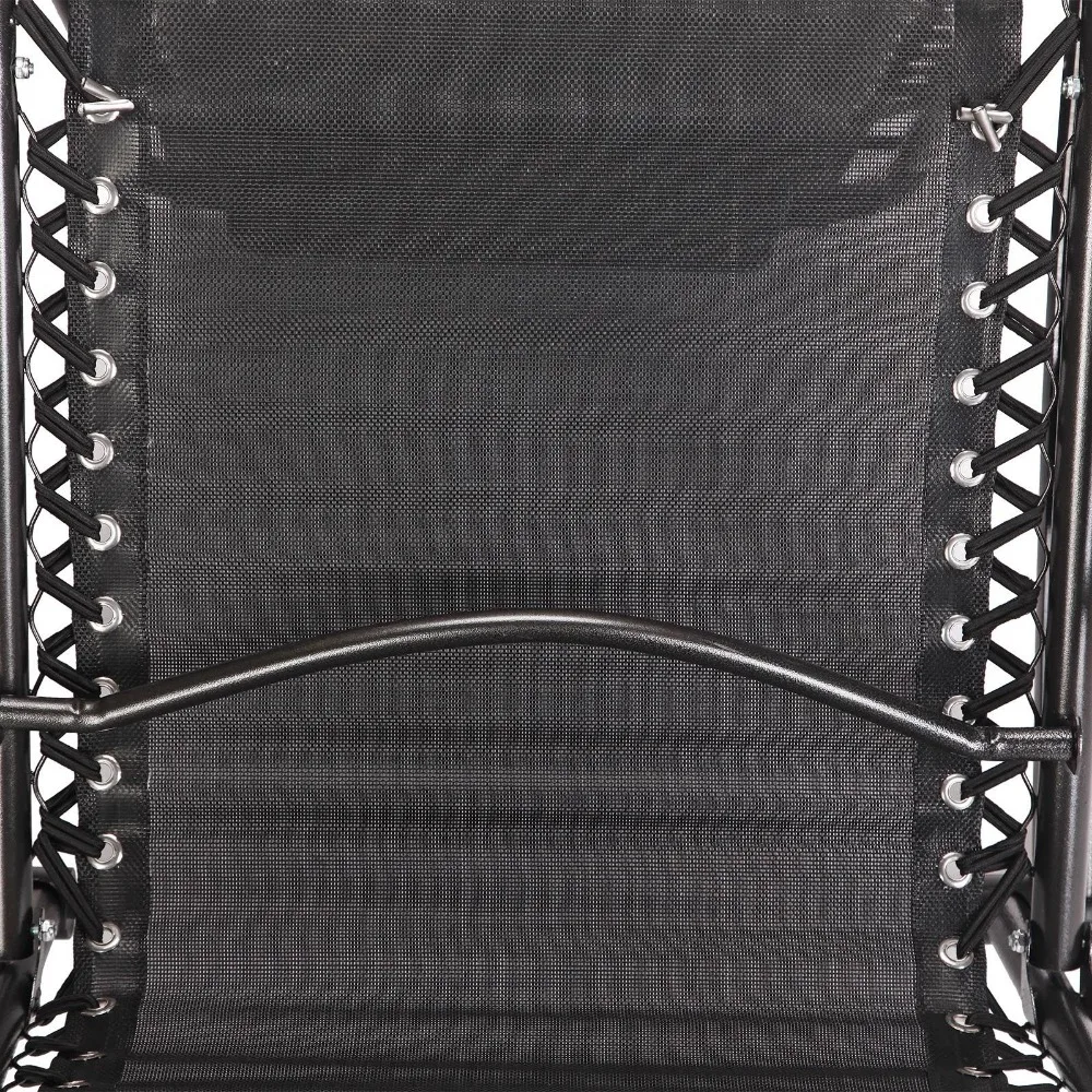 
Folding Zero Gravity Chair Recliner Chair With Cup Holder Tray 