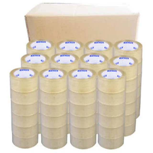 Высококачественная Водонепроницаемая самоклеящаяся лента 40micx48 мм x 66 м, Упаковочная герметичная лента